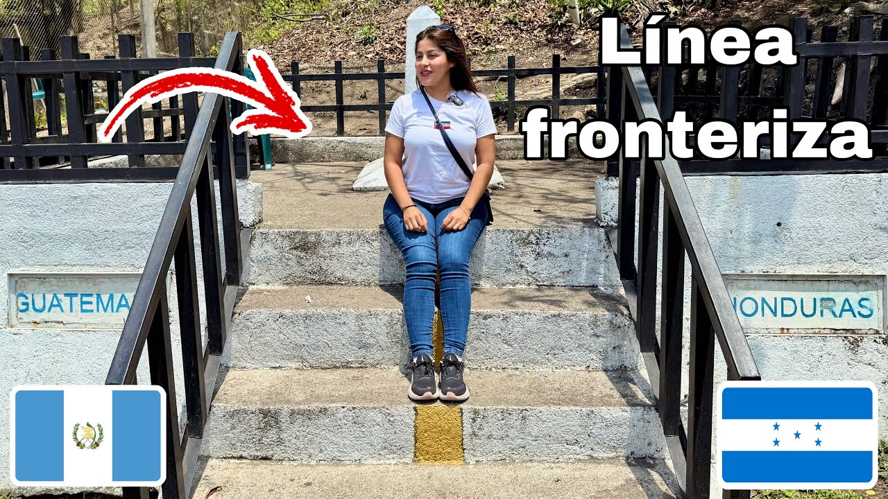 Así es la FRONTERA entre GUATEMALA Y HONDURAS 🇬🇹🇭🇳 EL FLORIDO Y SU CURIOSA LÍNEA | 4K | Celinaz