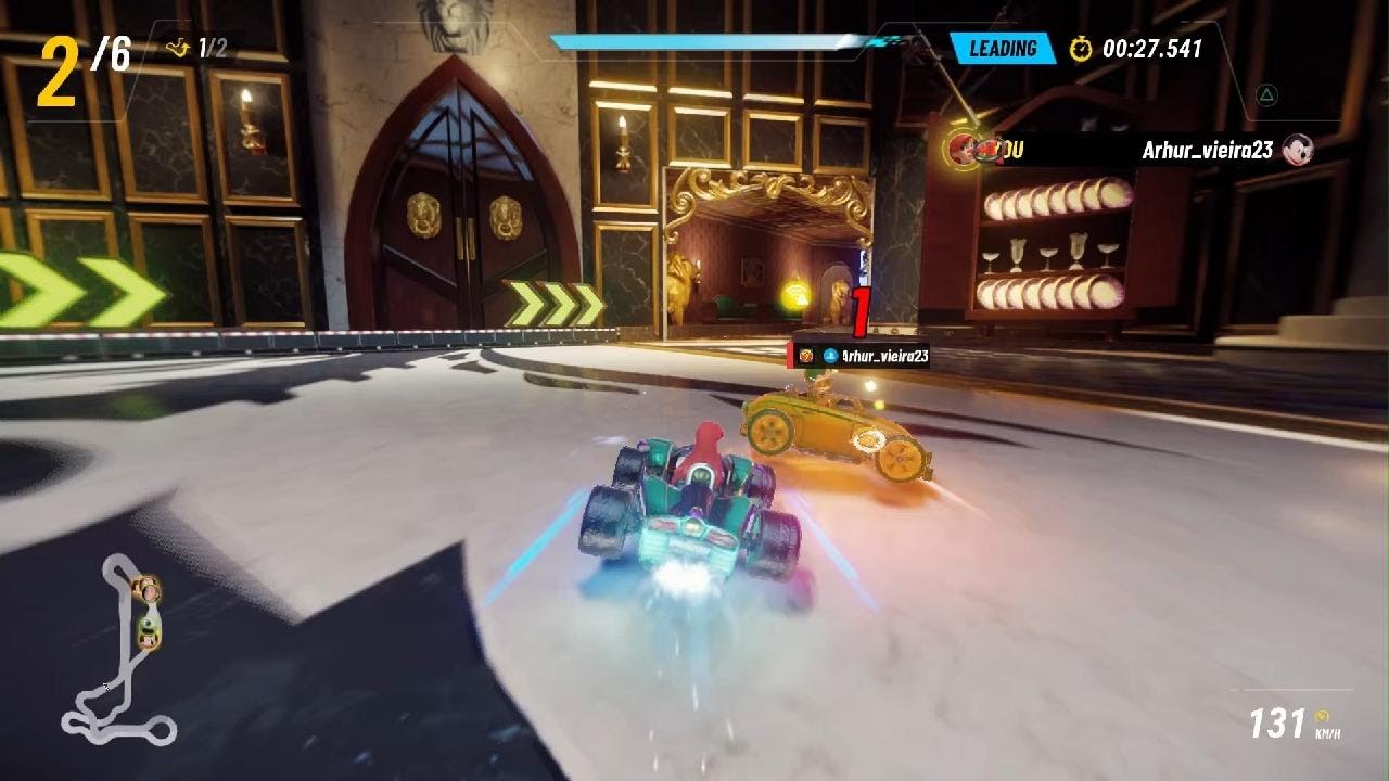 Level 1 Kart vs Level 15 Competition