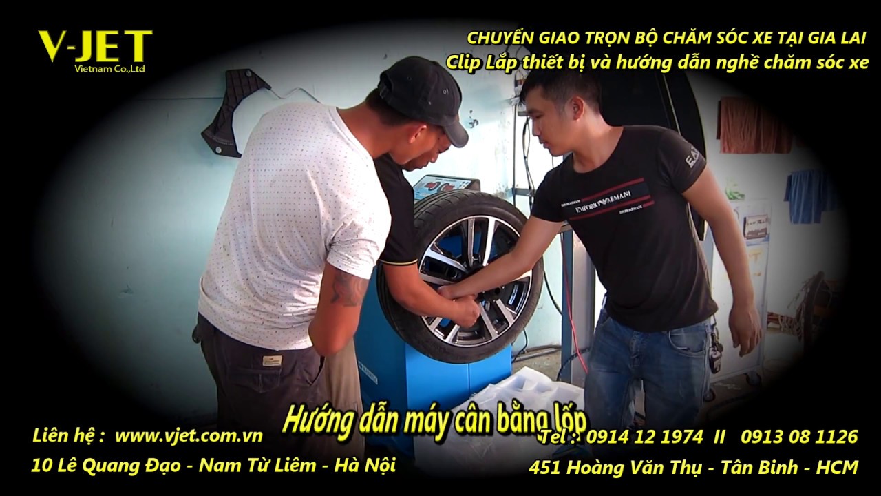 Bàn giao Trọn bộ rửa xe chuyên nghiệp tại Gia Lai V-JET www.mayruaxeso1.vn