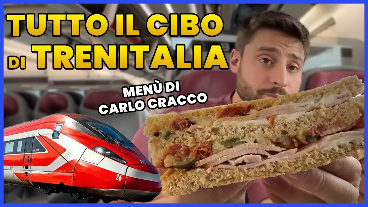 PROVO TUTTO il MEN&Ugrave; di TRENITALIA | PRATTQUELLO