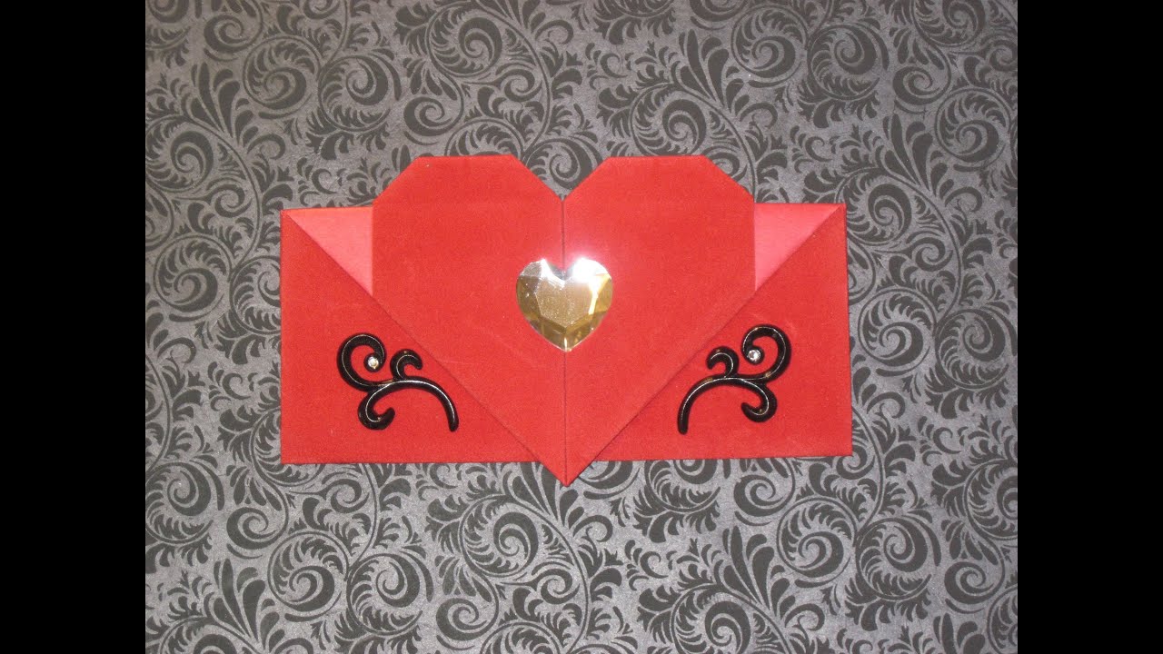 Origami: Heart Envelope