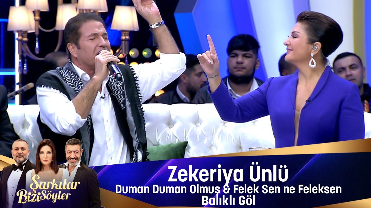 Zekeriya Ünlü - DUMAN DUMAN OLMUŞ & FELEK SEN NE FELEKSEN &  BALIKLI GÖL