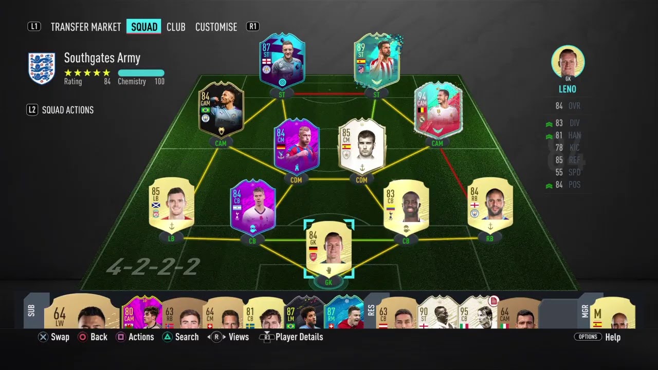 FIFA 20 RATE MY TEAM ?