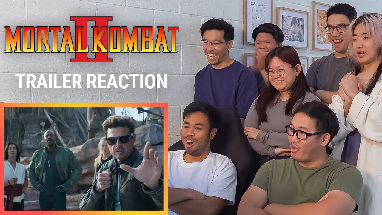 Mortal Kombat II TRAILER REACTION
