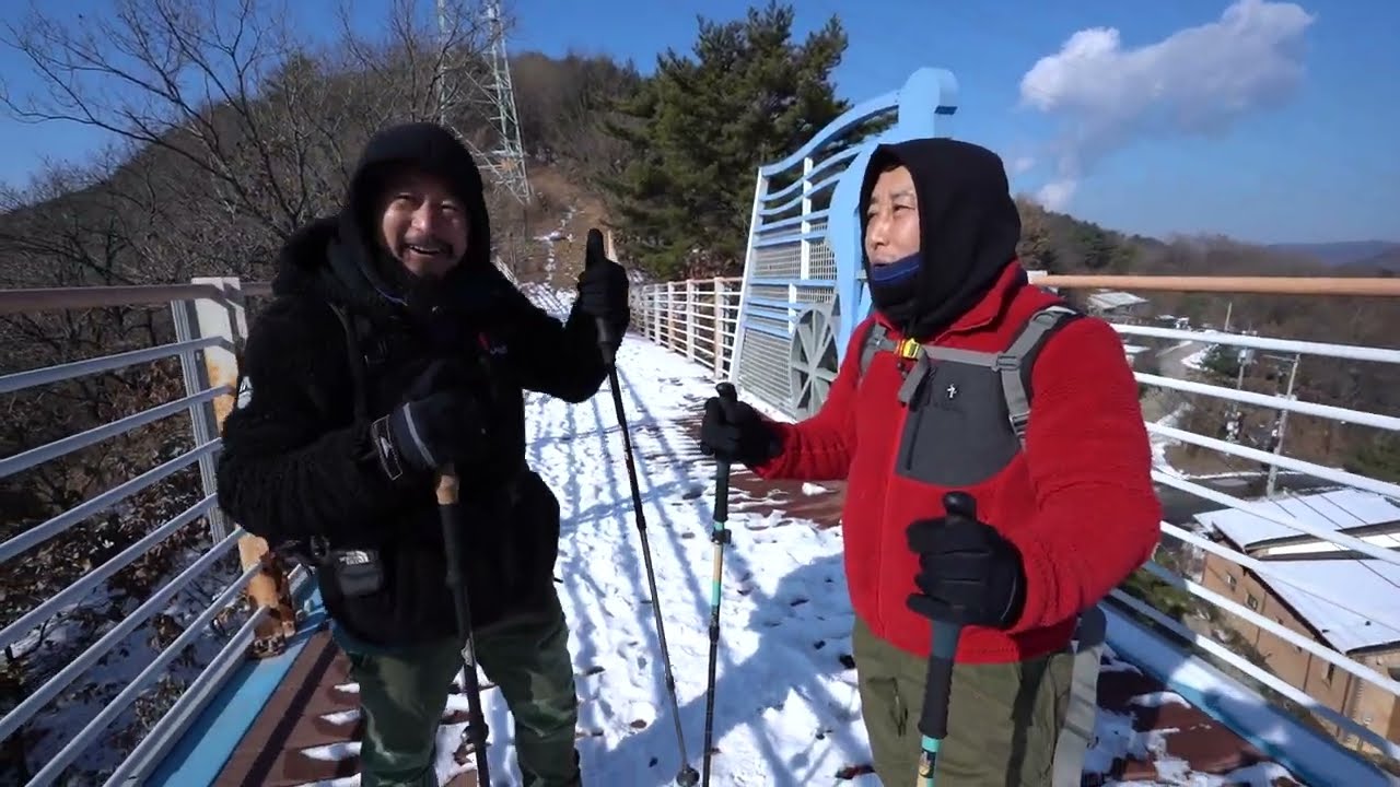 겨울산 등반 - 칠봉산 -