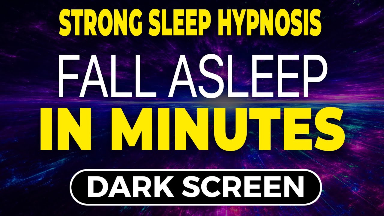 7 HOUR DEEP SLEEP HYPNOSIS / MEDITATION | Fall Asleep Fast | Dark Screen