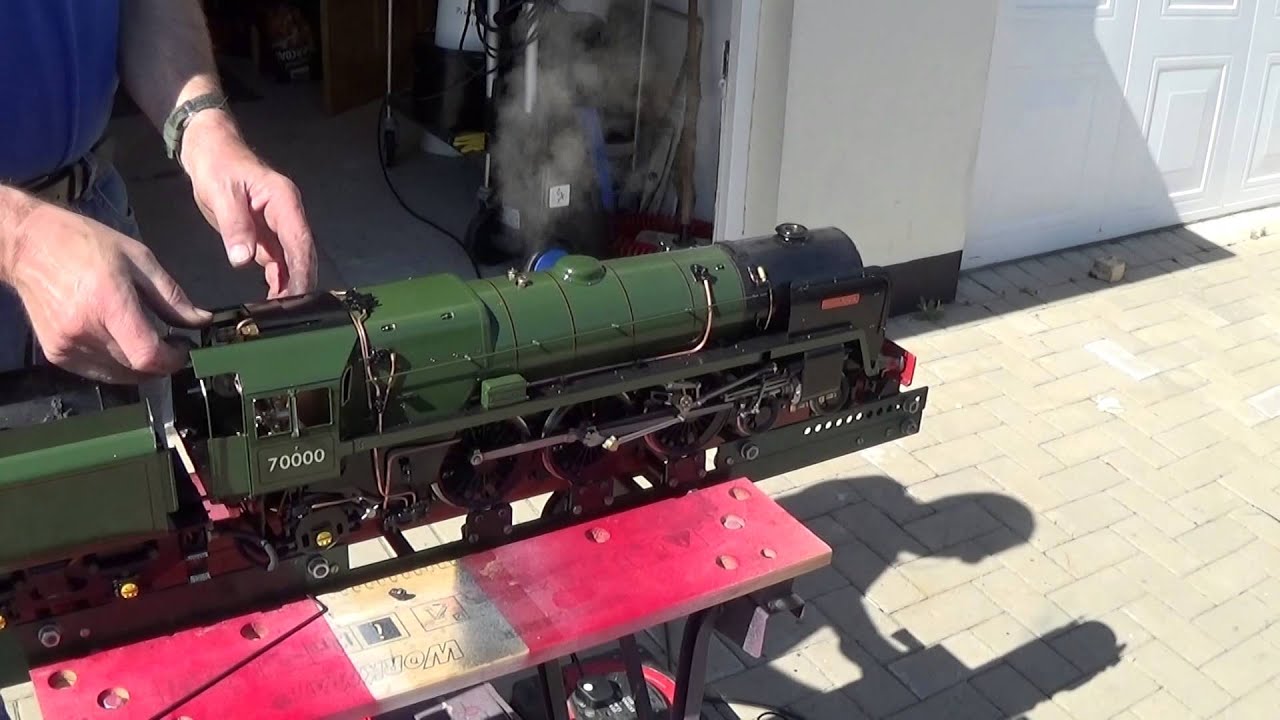 BRITANNIA CLASS - COAL FIRED LIVE STEAM PT1