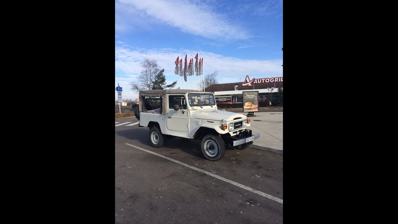 Toyota Land Cruiser BJ46 1984 LHD Trip from France to England.