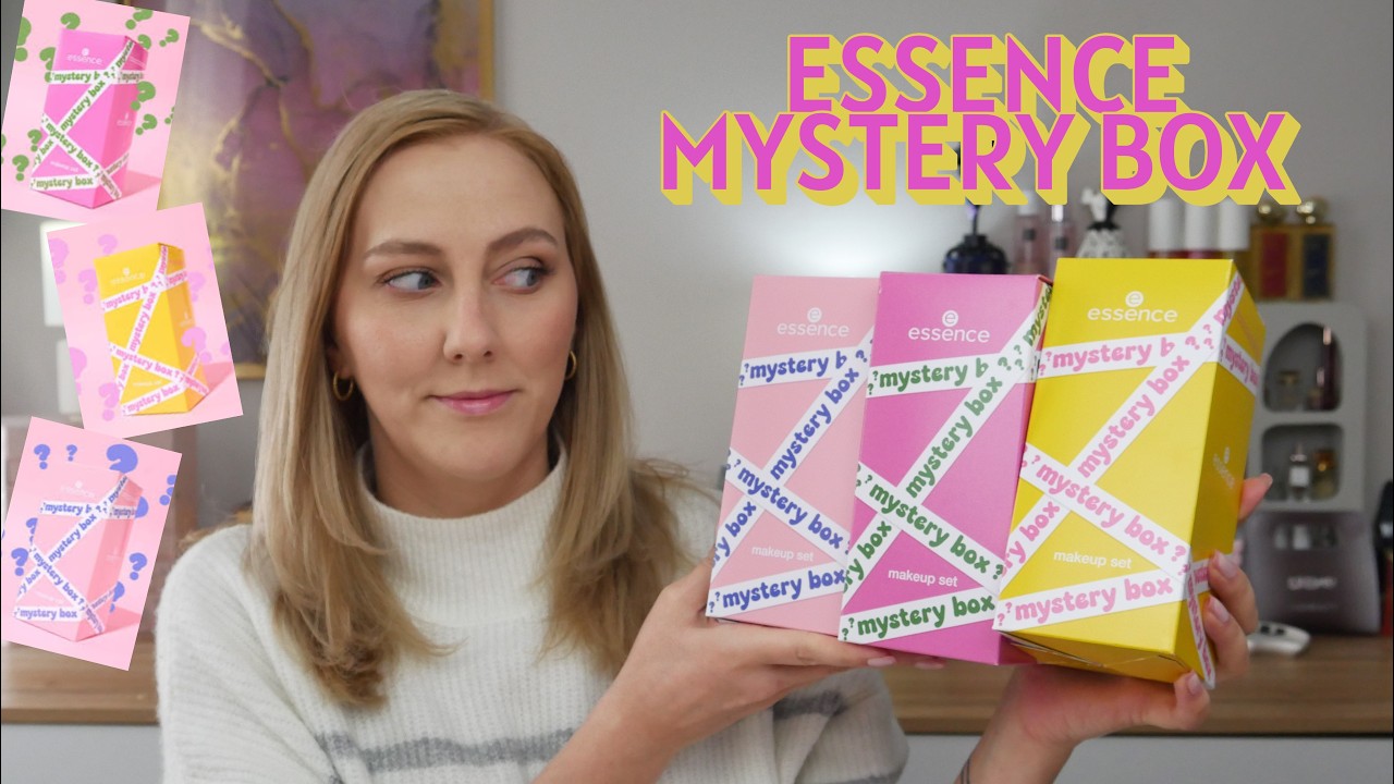ESSENCE MYSTERY BOX🎁🤩 OTWIERAM WSZYSTKIE TRZY WERSJE | KT&Oacute;RY NAJLEPSZY?