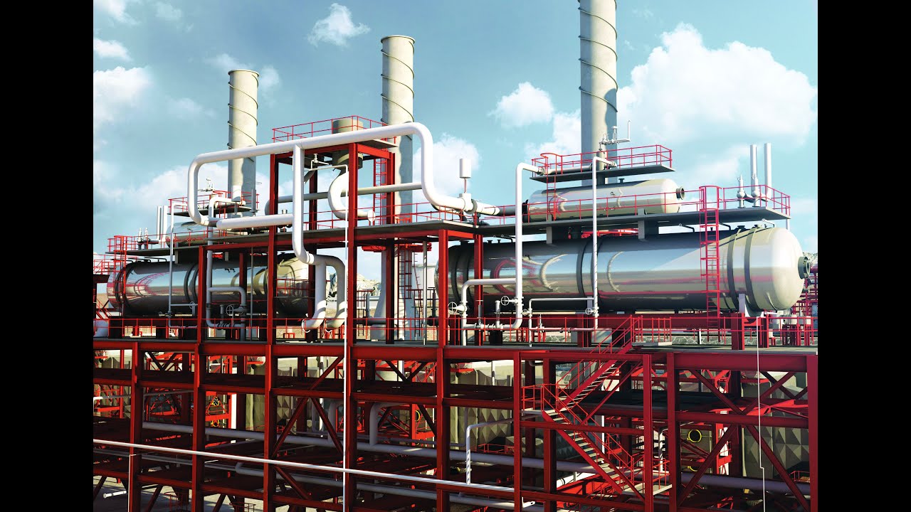 Boiler Construction Animation | Oil & Gas Animation