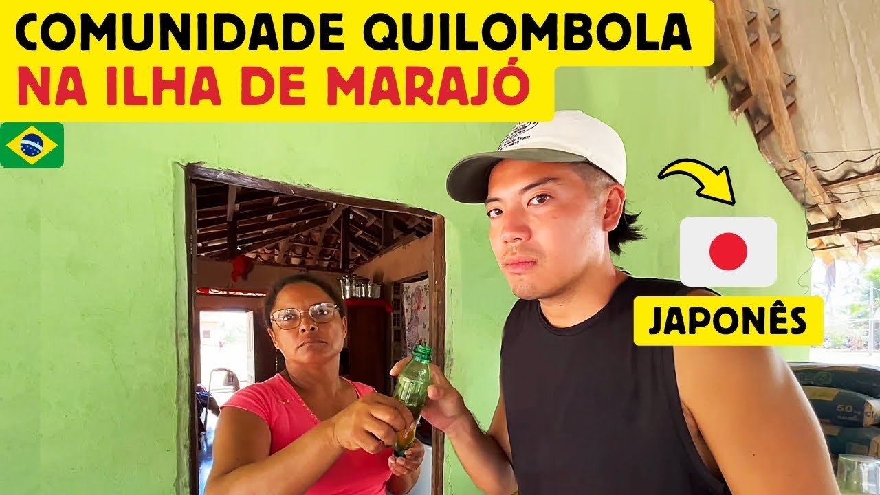 Um japonês na comunidade quilombola na Ilha de Marajó