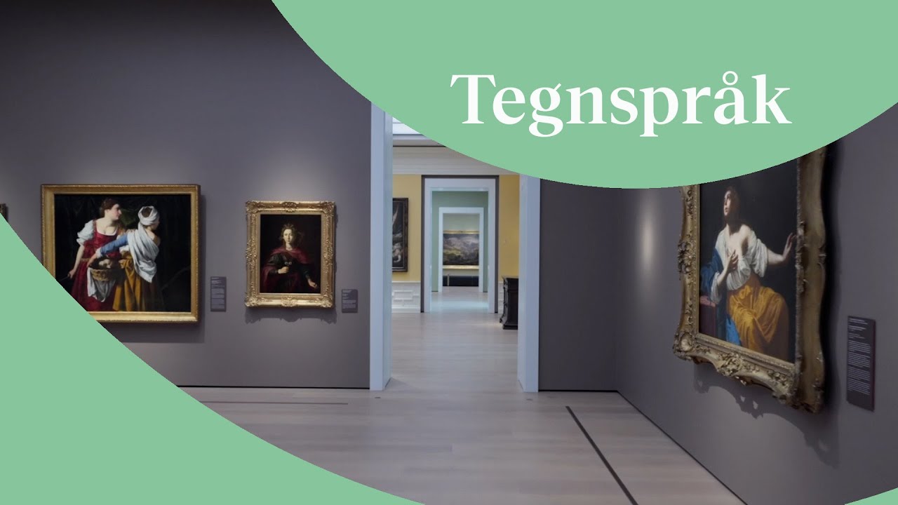 Omvisning i Nasjonalmuseet – tegnspråktolket