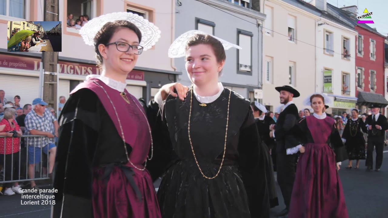 Défilé de La Grande Parade au Festival Interceltique de Lorient 2018