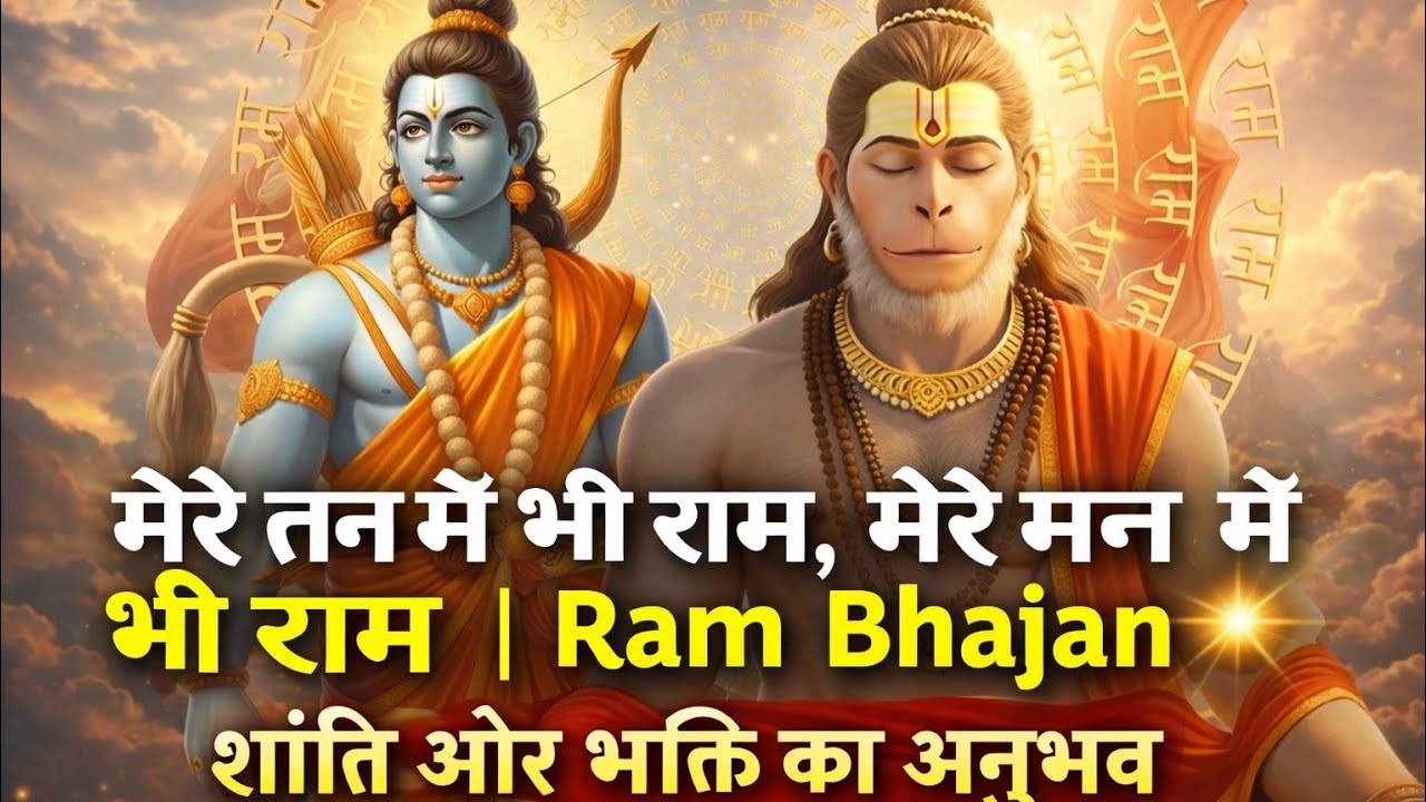 मेरे तन में भी राम, मेरे मन में भी राम |  Ram Bhajan 2026 | शांति और भक्ति का अनुभव 🌟
