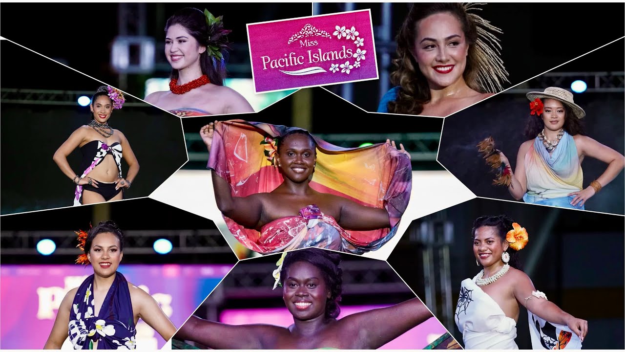 MISS PACIFIC ISLANDS 2025 PAGENT NIGHT IN TRADITIONAL SARONG CATEGORY #misspacificislands #valentine