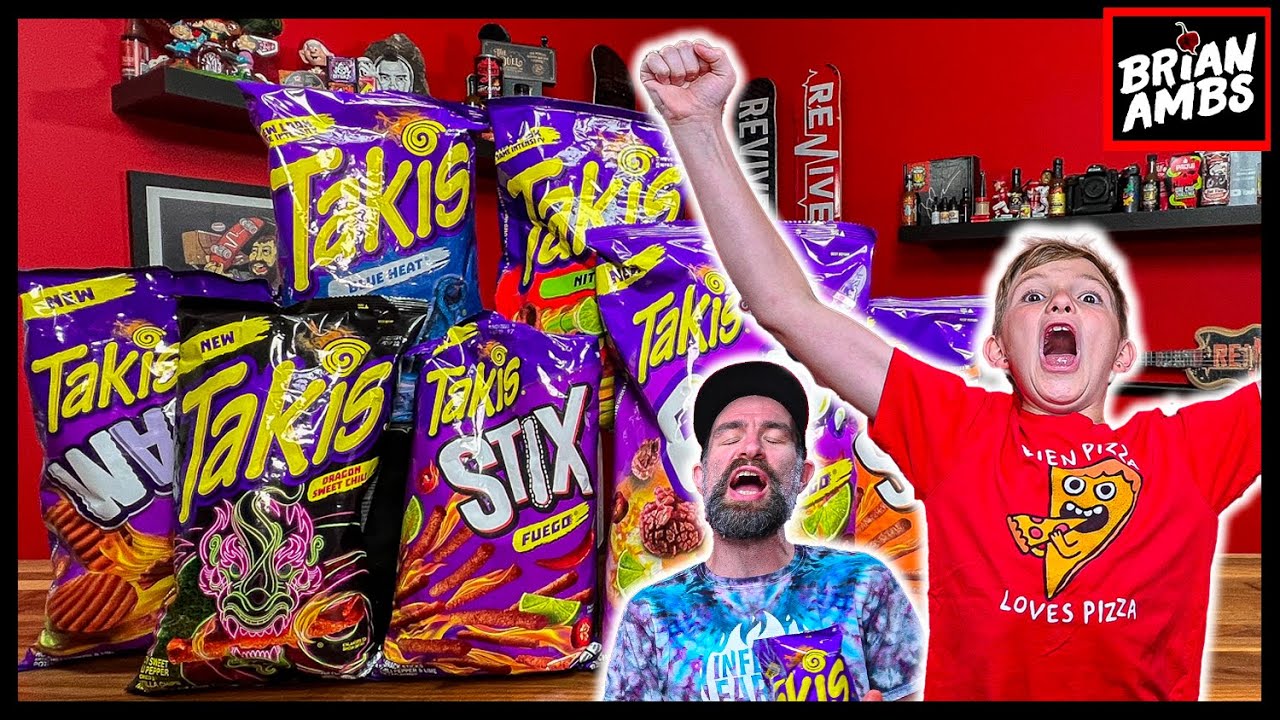 The OFFICIAL(to us) SPICY TAKIS TASTE TEST!