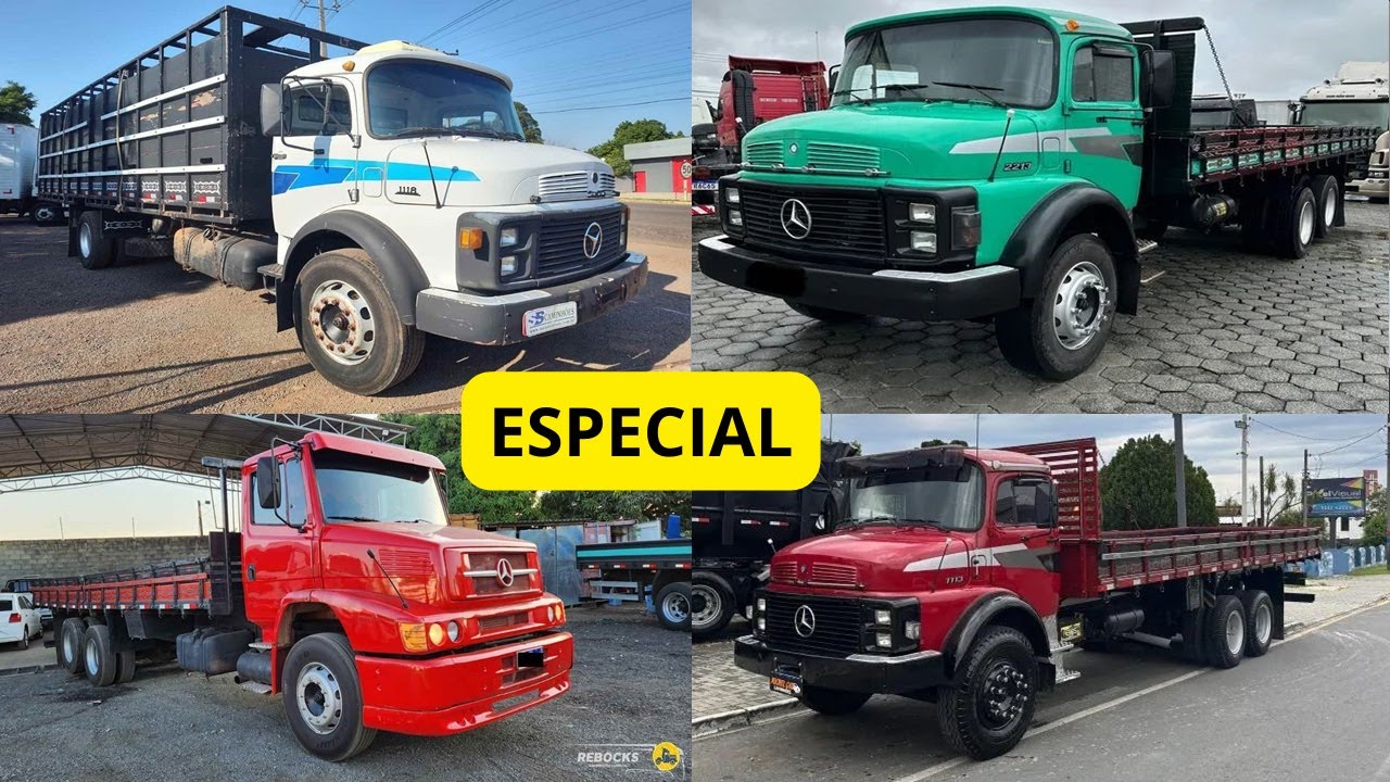 CAMINHÕES MERCEDES À VENDA A PARTIR DE 46 MIL especial