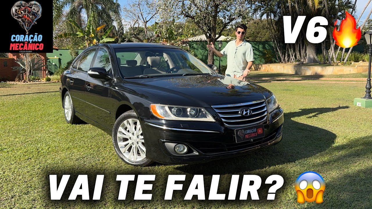 HYUNDAI AZERA 3.3 V6 2011 | Avaliação mais completa do YouTube!