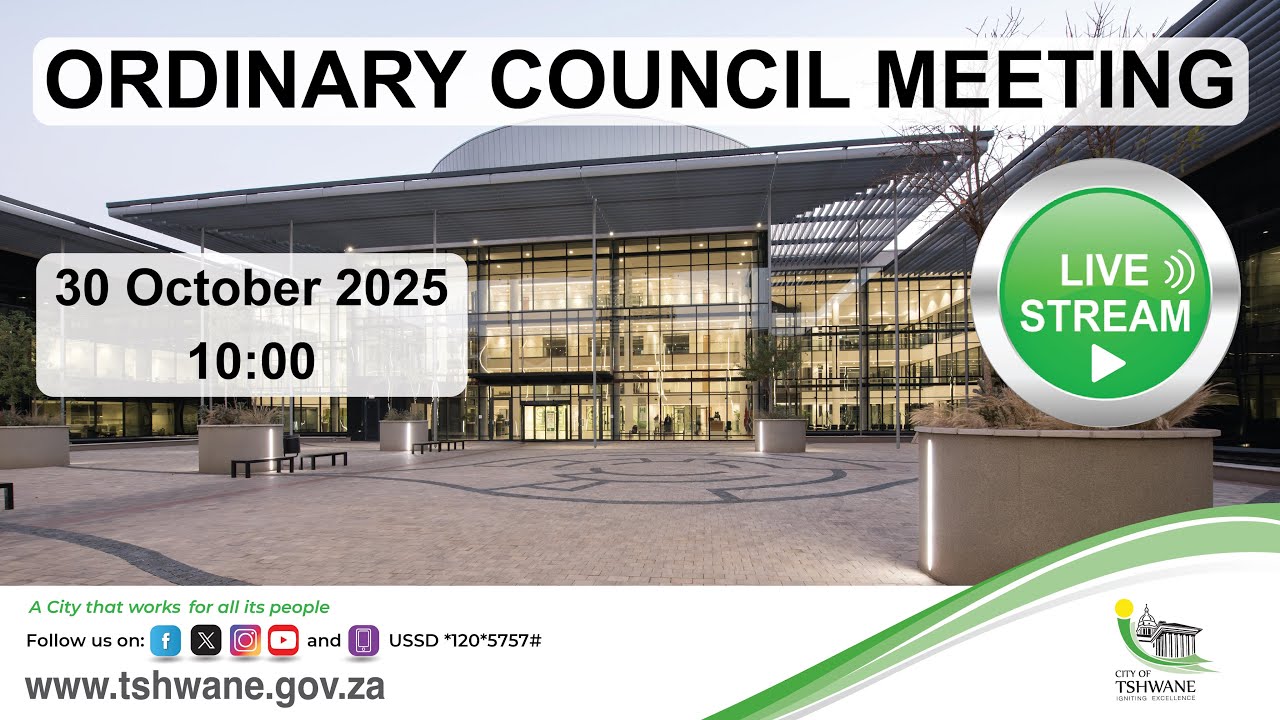 Ordinary Council meeting, 30 October 2025
