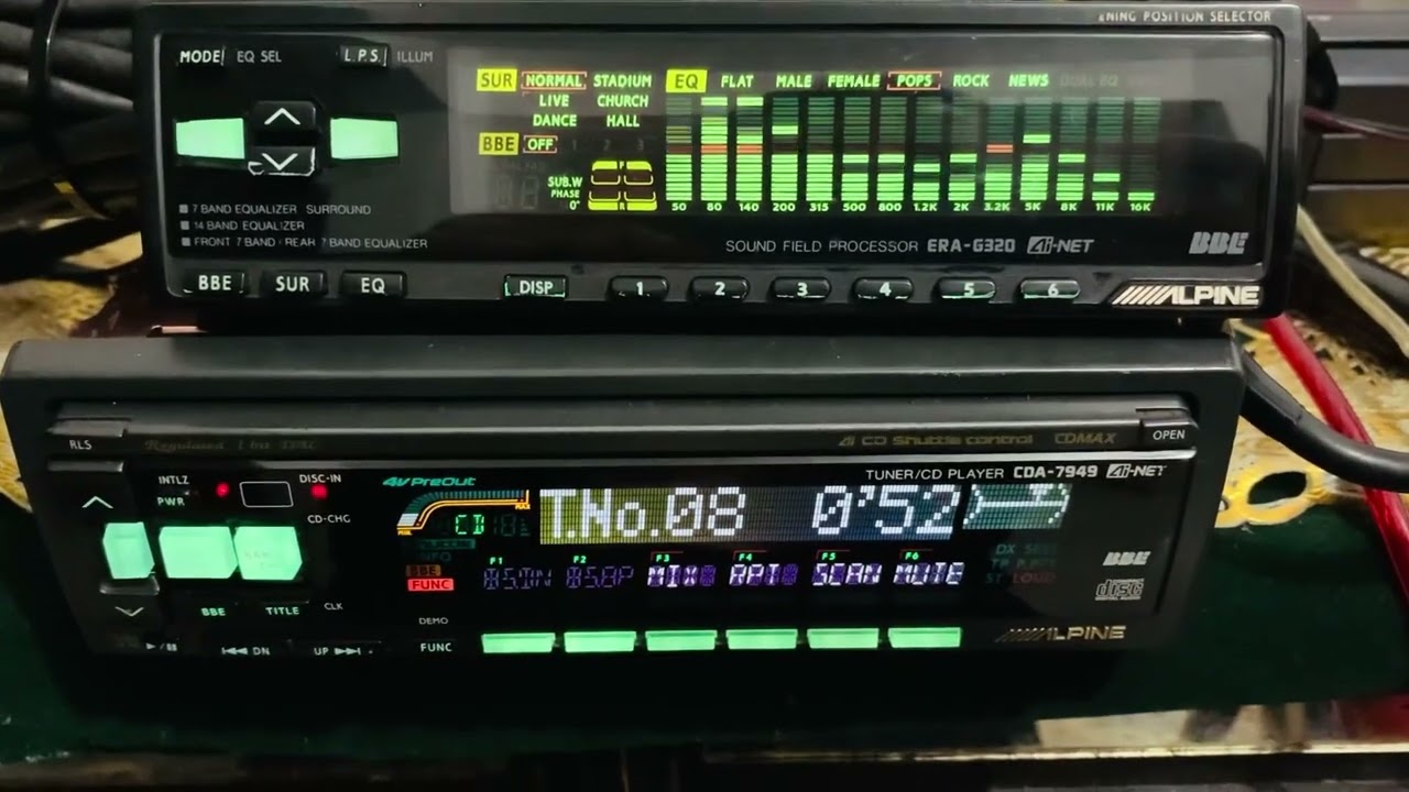 ALPINE ERA G320 Sound field processor The Legendary