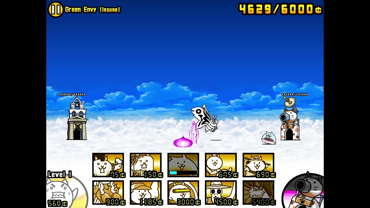 Mooth vs Jelly Dumpling Cat [The Battle Cats]