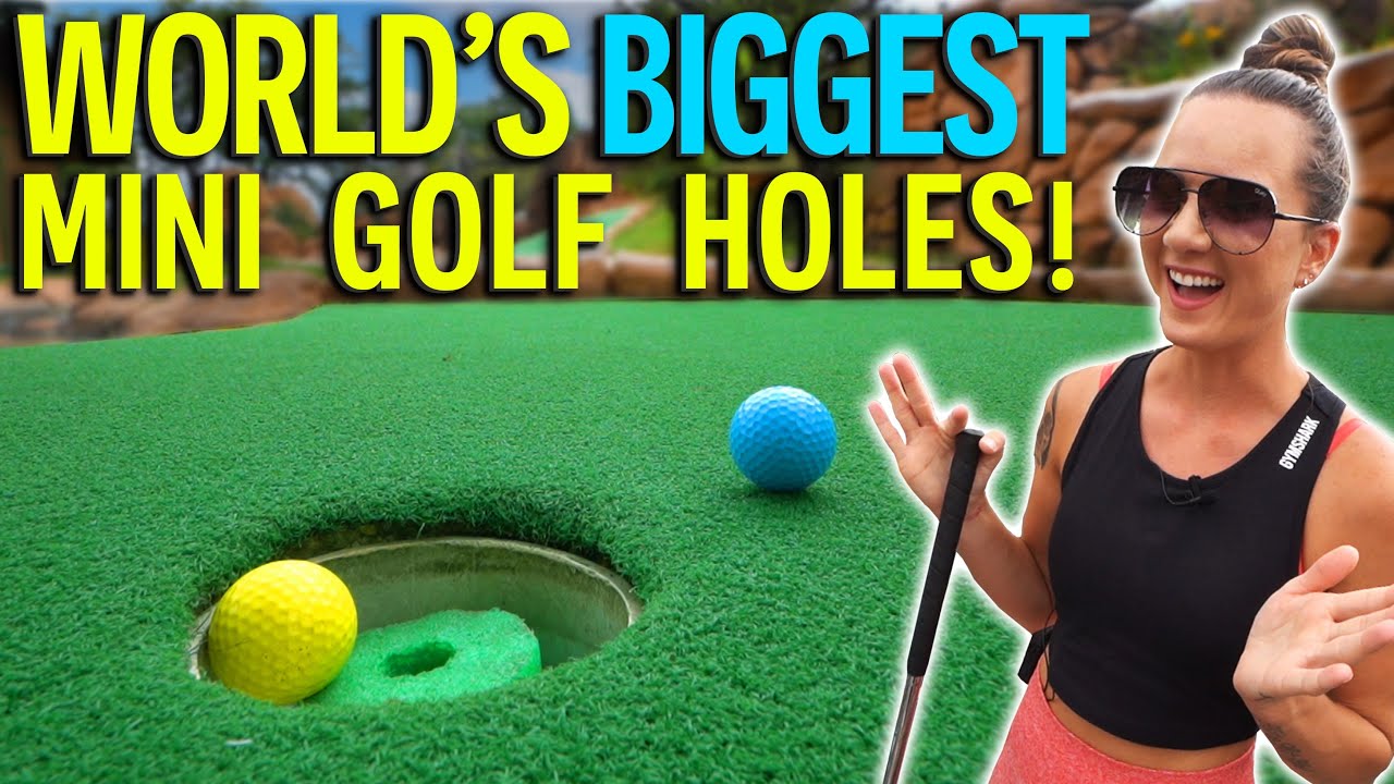 This Has NEVER Happened Playing Mini Golf! *Craziest Bounce Ever*