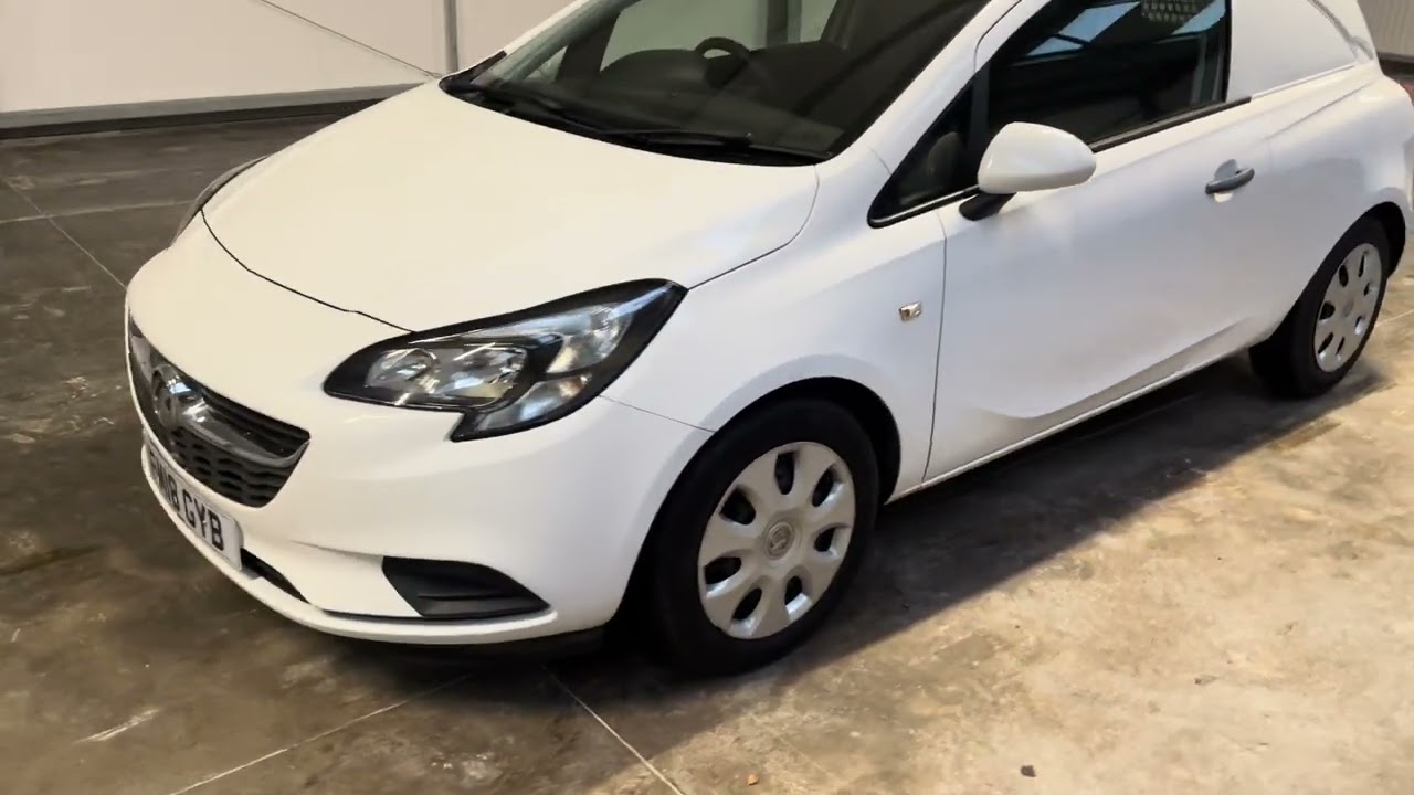 2018 Vauxhall Corsavan 68k miles 