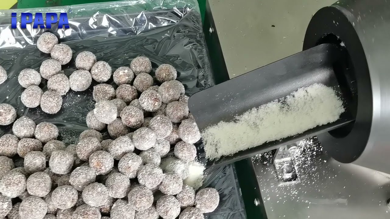 آلة صنع كرات التمر بجوز الهند بطاقة البروتين
