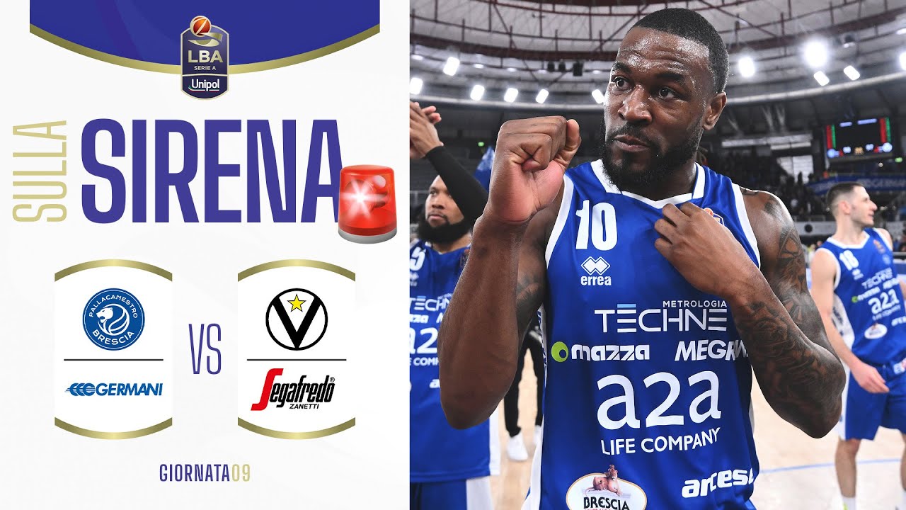 🚨 Sulla sirena: Burnell decisivo nella vittoria di Brescia su Bologna