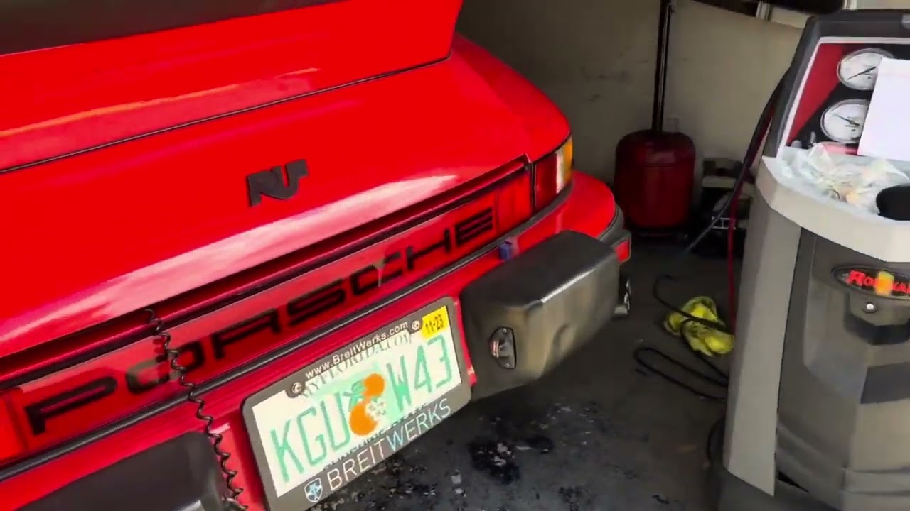 1986 Porsche 930S AC Test