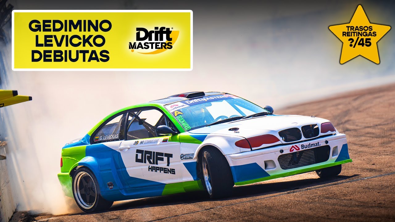 Levicko debiutas Drift Masters - apetitas kyla bevalgant!