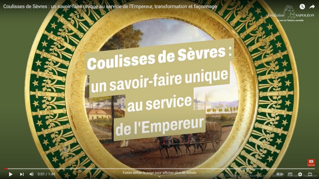 Coulisses de Sèvres : un savoir-faire unique au service de l'Empereur. 1 : Transformation, façonnage