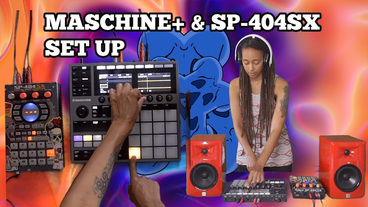Connect SP-404 to MASCHINE+: FX, Sampling & Beatmaking