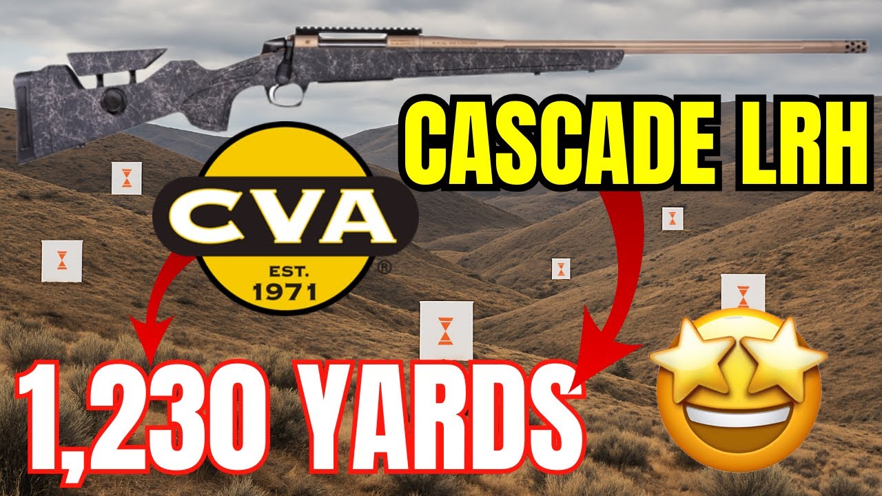 CVA Cascade LRH: Crushing 1,230 Yard Shots with Ease!