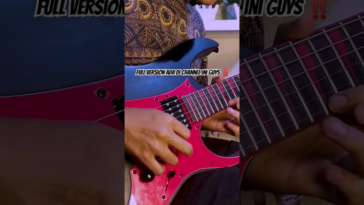 SOLO COVER || THE HUMAN ABSTRACT - ELEGIAC (SOLO GUITAR COVER 