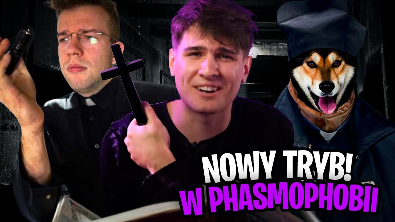 Graf i Natan sie ze mnie śmieją... SABOTAŻYSTA W PHASMOPHOBII! 😨