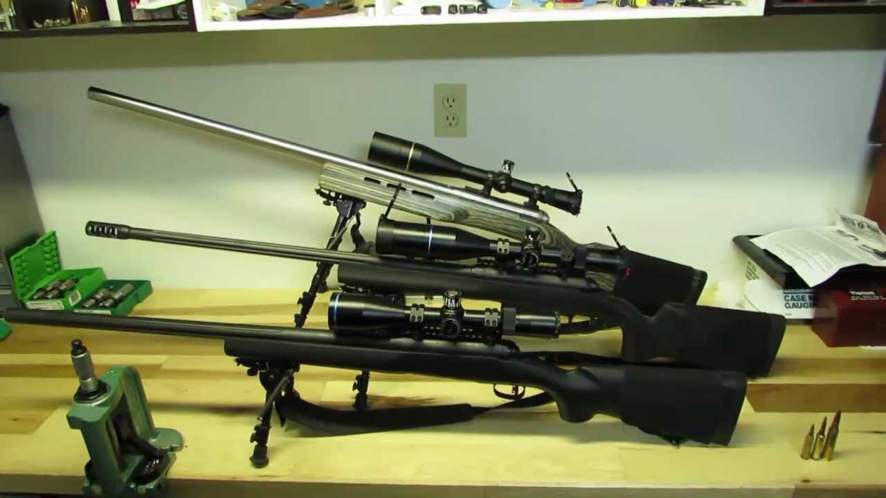 Long range tactical rifles.
