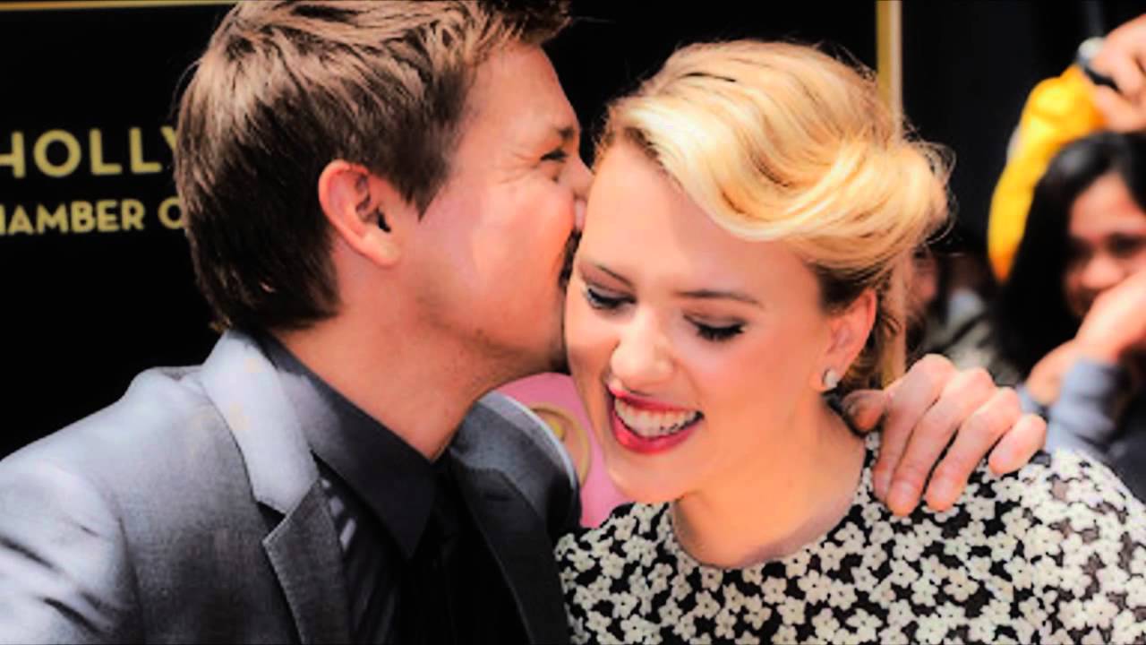 jeremy renner & scarlett johansson | always a good time