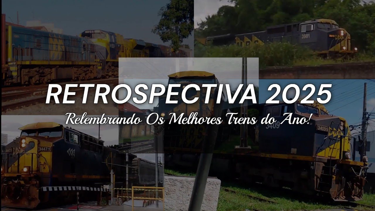 RETROSPECTIVA 2025: Relembrando Os Melhores Trens do Ano! 