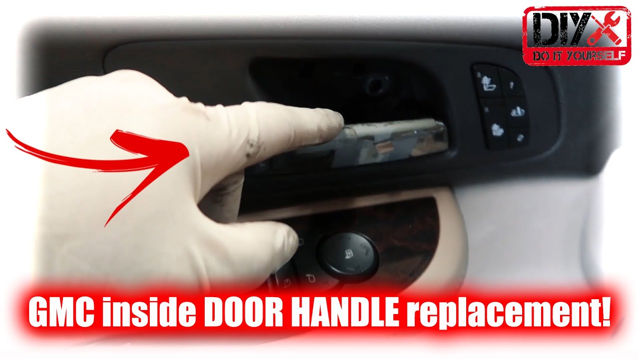 🔴  How To Replace Interior Door Handle 07-13 GMC Yukon Denali!