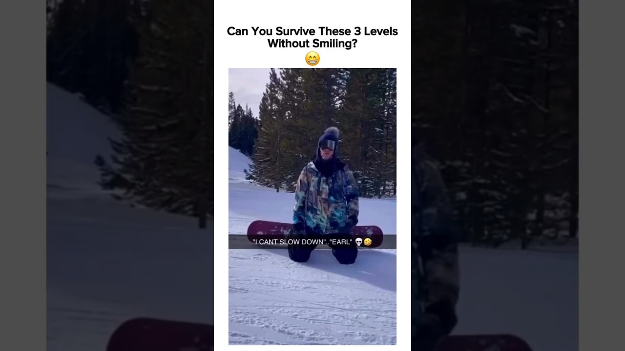 3 Levels! Try Not to Smile!😁 #funny #meme