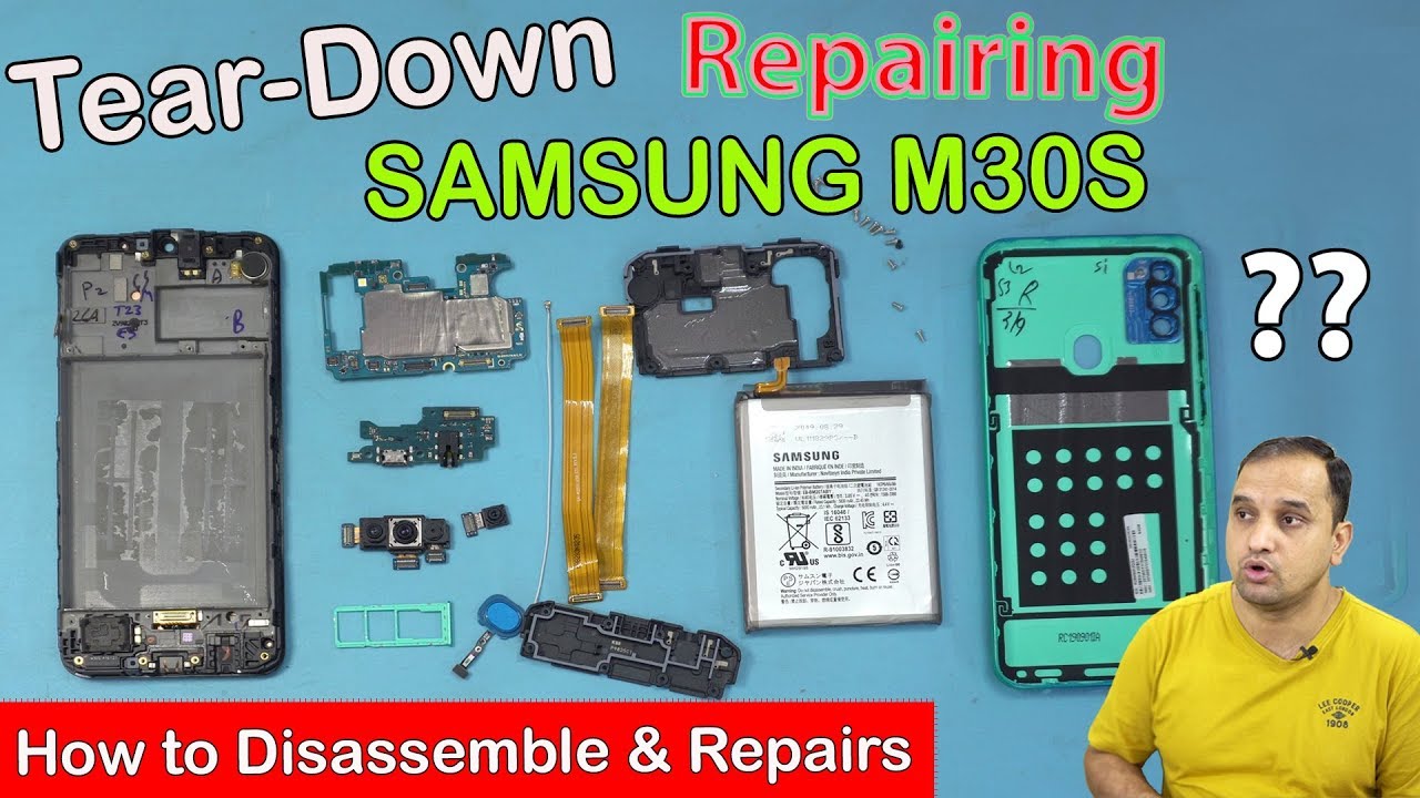 ✔ Samsung 📲 M30s Full 🛠 Disassembly & 🔩 Repair: Tear Down 💥