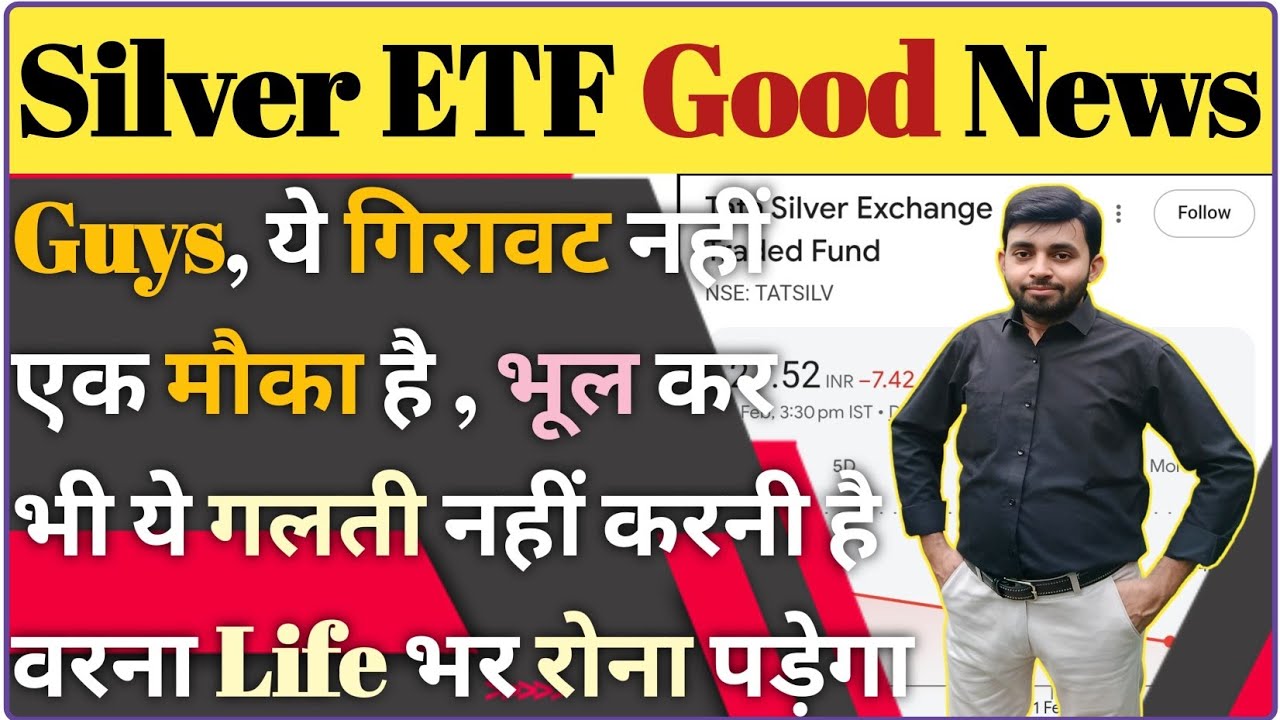 Silver etf crash today | Tata silver exchange traded fund update | Silver price predictions 2026 |