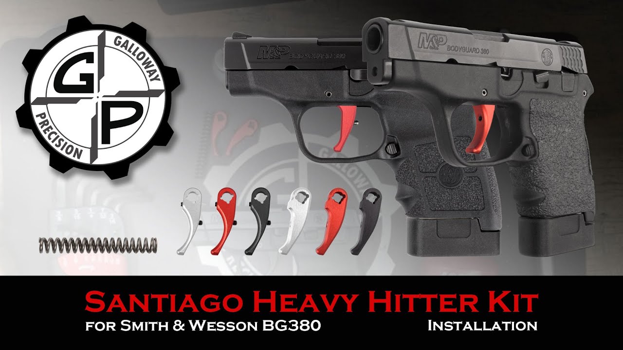 Santiago Heavy Hitter Kit for S&W BG380 Pistols by Galloway Precision