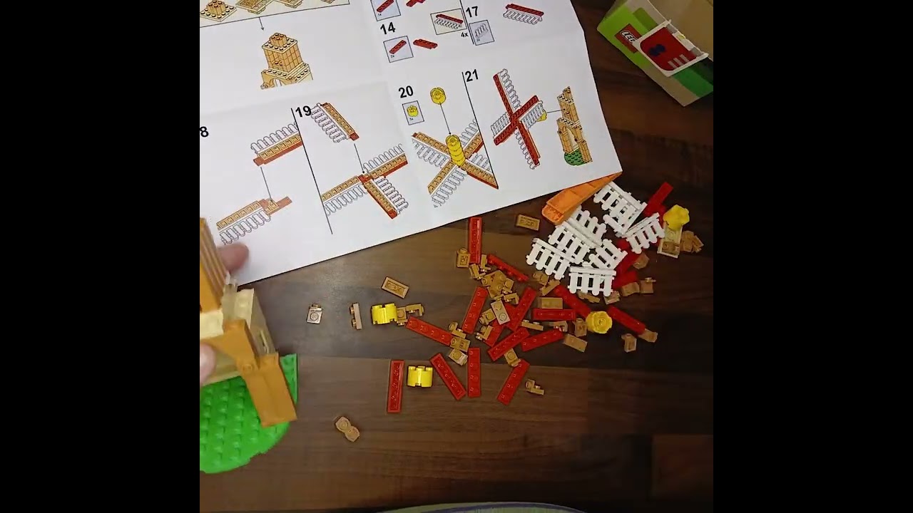 Amsterdam Lego store build set #windmill #Amsterdam #legostore #legopassport