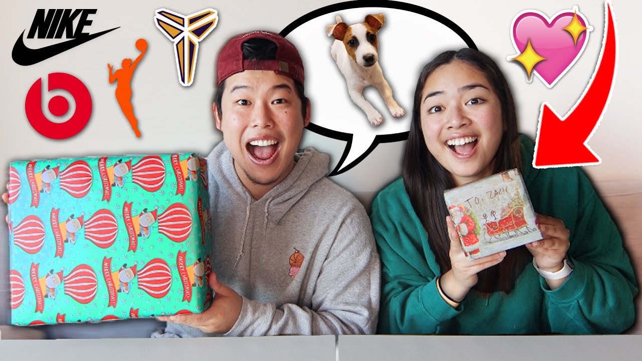 Exchanging Christmas Gifts 8 Years In A Row !! | Zach & Tee | Ft. Monkey
