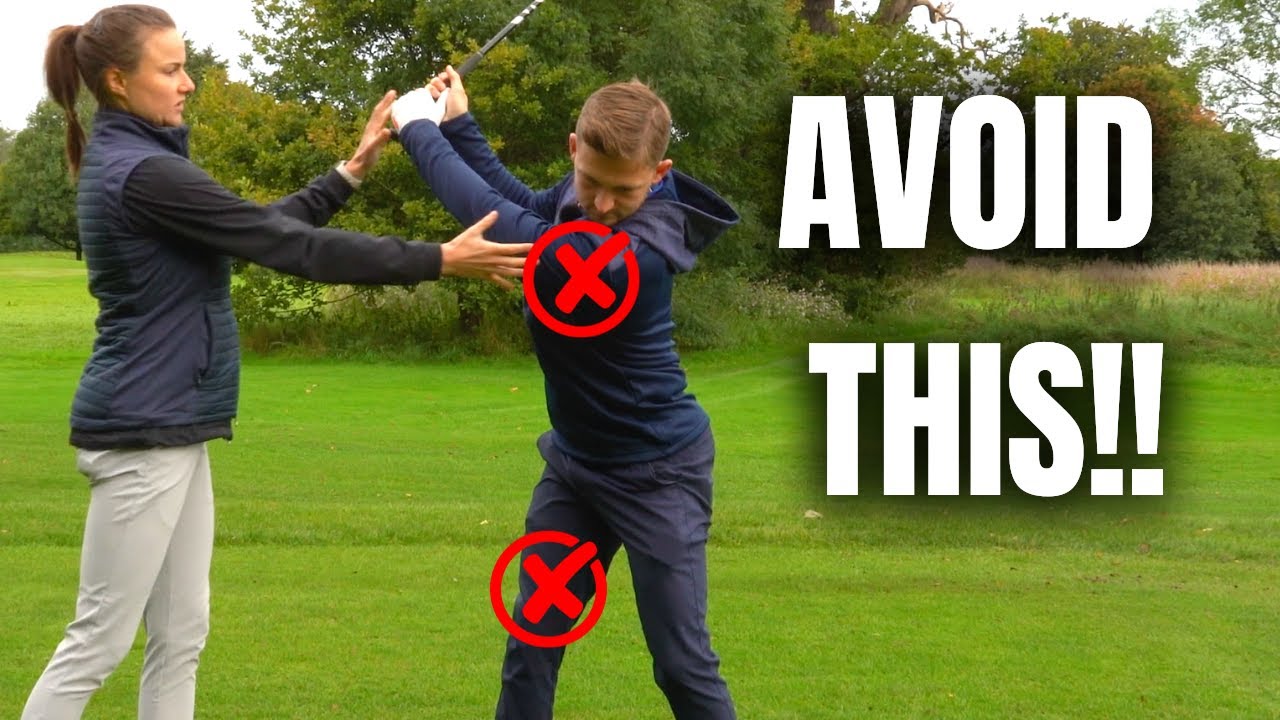 EXACTLY why you can't rotate in the golf swing!