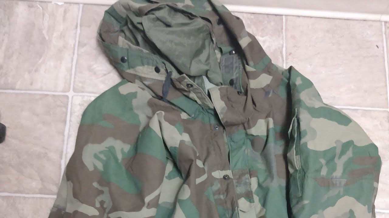 THE MILITARY SURPLUS #6- GEN 1  WOODLAND CAMO GORE-TEX JACKET!!!! MY DIAMOND IN THE ROUGH!!!!