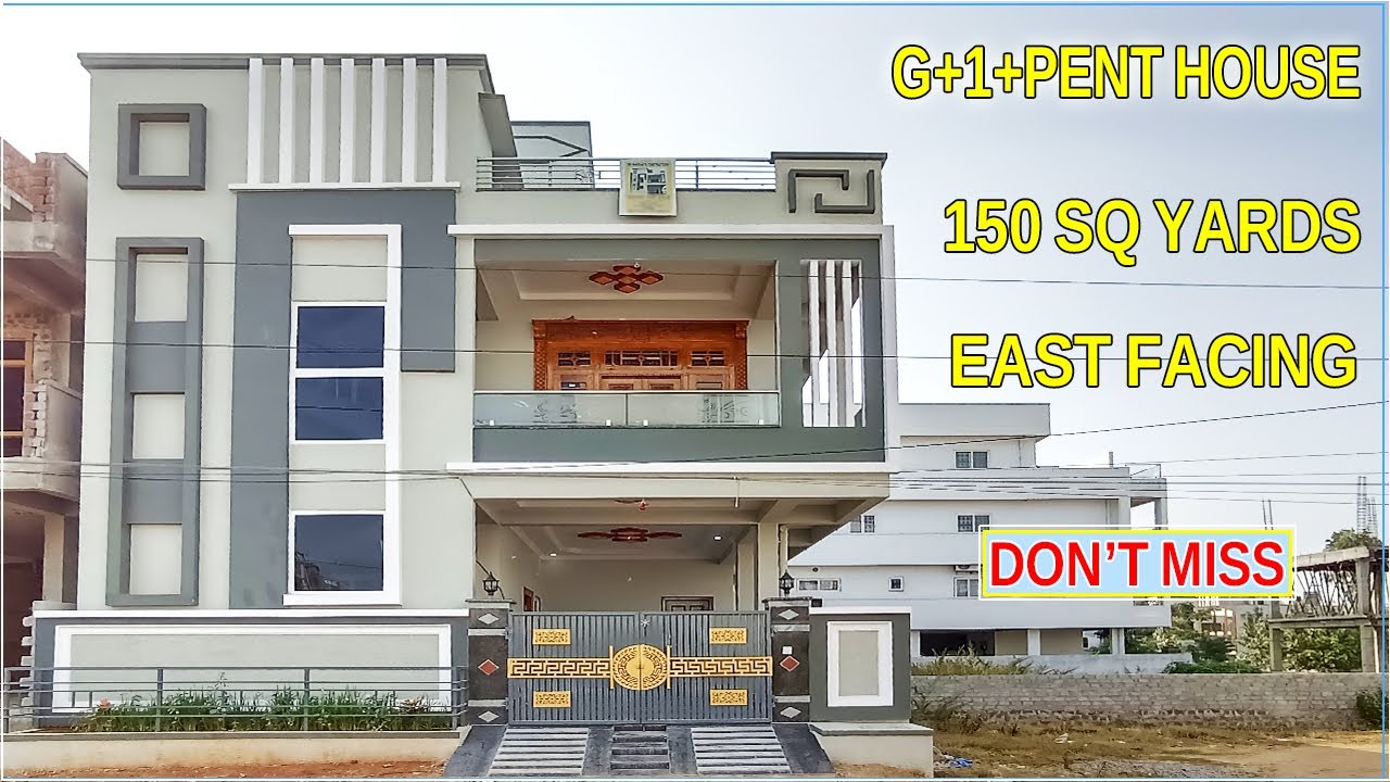 G+1+PENT HOUSE ll EAST FACING || 150 SQ YARDS || INDEPENDENT HOUSE FOR SALE || URK PROPERTIES