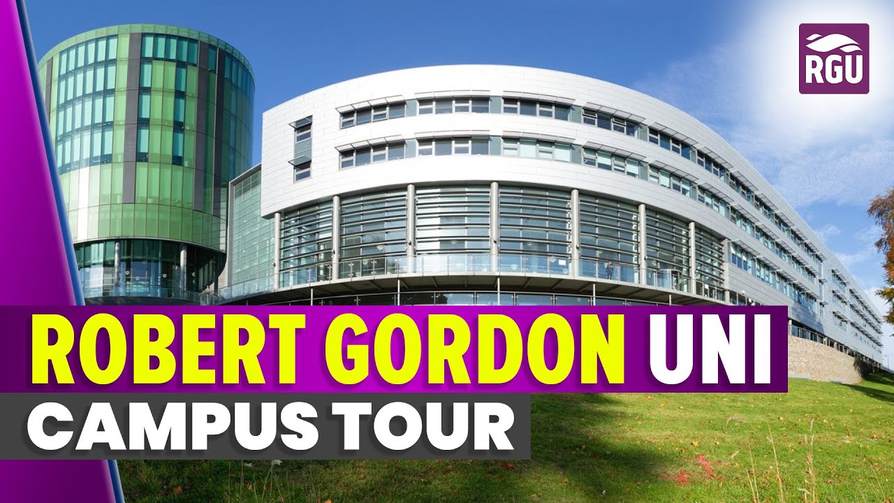 Aberdeen's Robert Gordon University (RGU) UK Full Campus Tour 🎓🇬🇧